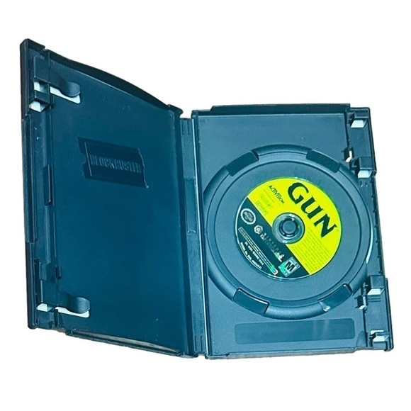 Official Nintendo GAMECUBE 2005 GUN GAME, Black Label, Activision 17+ VGC TESTED - Picture 3 of 3